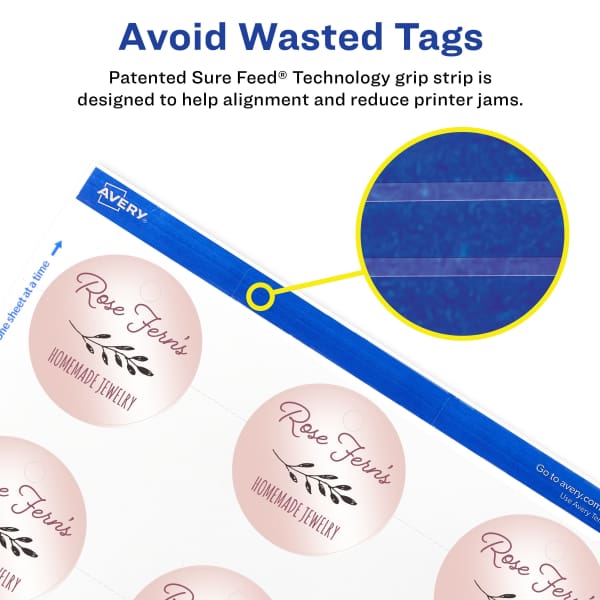 Avery printable jewelry tags 2025